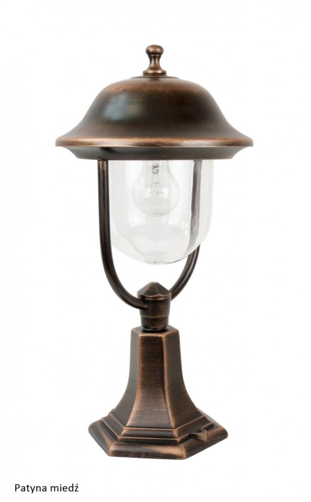 Lampada da giardino a stelo Prince 55cm E27 nera IP43
