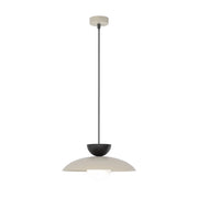 Lampada sospesa minimalista MULAN beige Emibig 1xG9