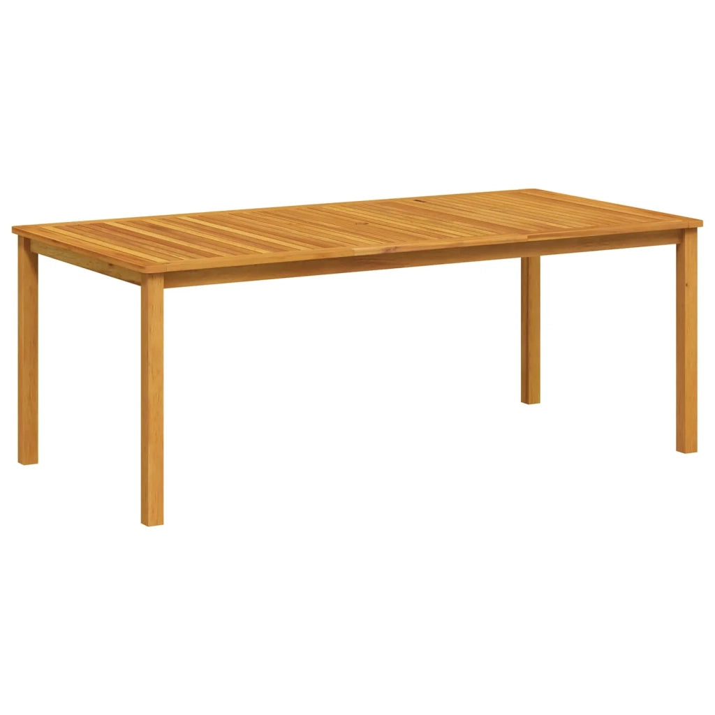Set da pranzo da giardino 7 pezzi Naturale 3434579