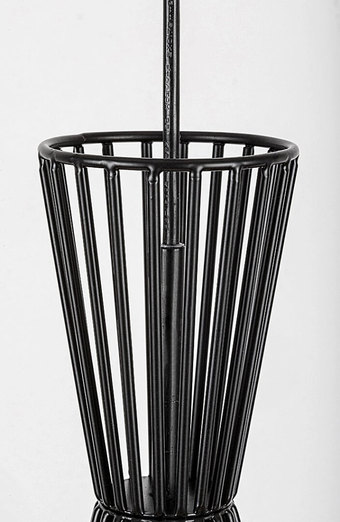 Lampada a sospensione industriale E27 60W nero Rabalux