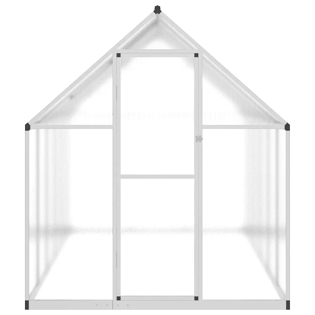 Telaio Serra con Base Argento 334x169x195 cm in Alluminio