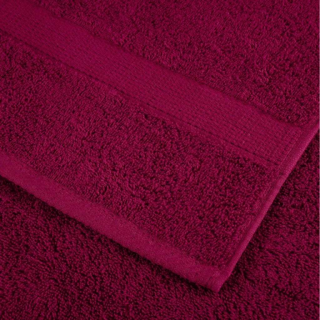 Set ASciugamani SOLUND 8 pz Bordeaux 600 gsm 137539