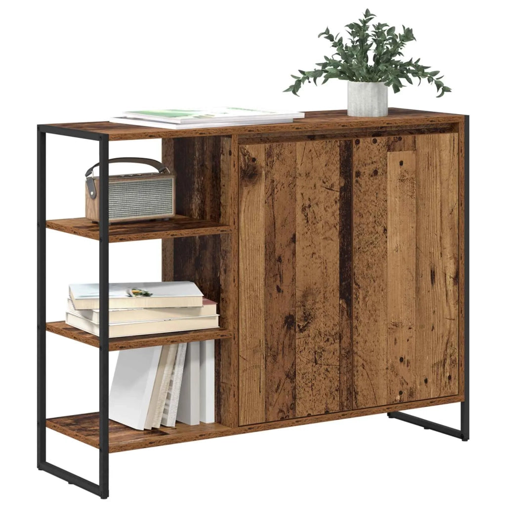 Mobile laterale Legno vecchio 96.5 x 30 x 75 cm 886616