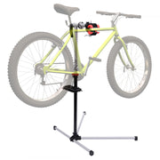 Cavalletto Riparazione Bici Regolabile Girevole ¨C Xylo ¨C 100x66x180 cm Nero