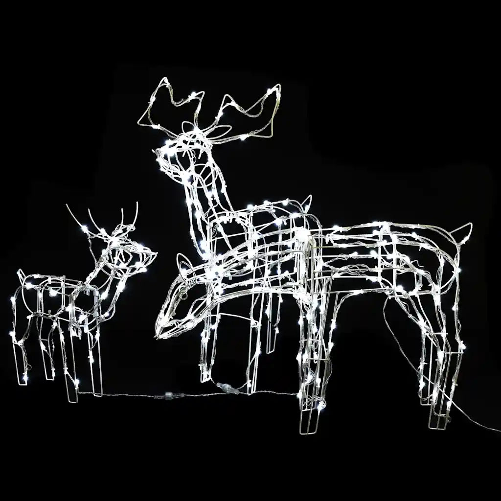 Decorazioni di Natale a Forma di Renne 3 pz 229 LED 51011
