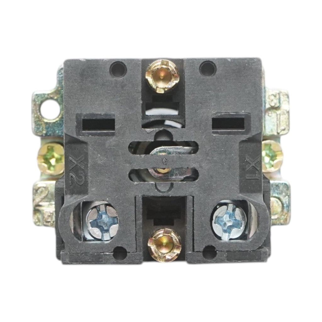 Pulsante indicatore LED bianco 220V LAY5 Breckner Germany