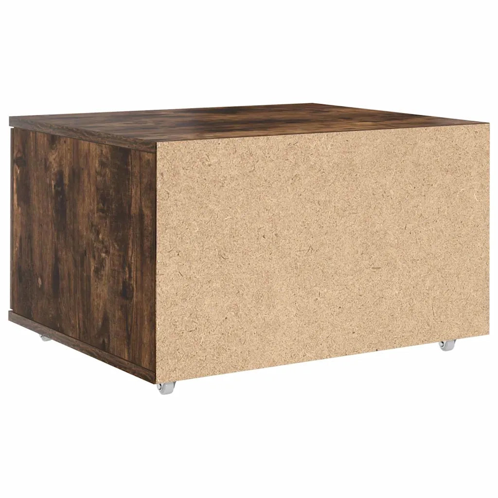 Mobile con Cassetti con ruota Rovere fumé 55 x 45 x 31 cm 869310