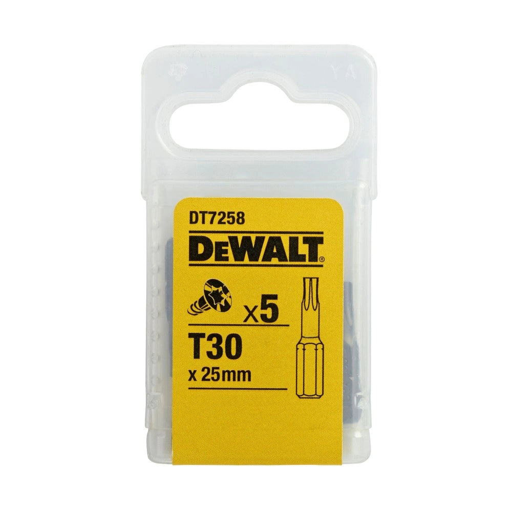 Dewalt inserto torx t 30 set da 5pz