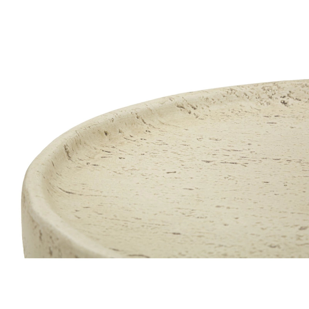 Tavolino VKH1069, Beige, MgO, 35x35x43 cm