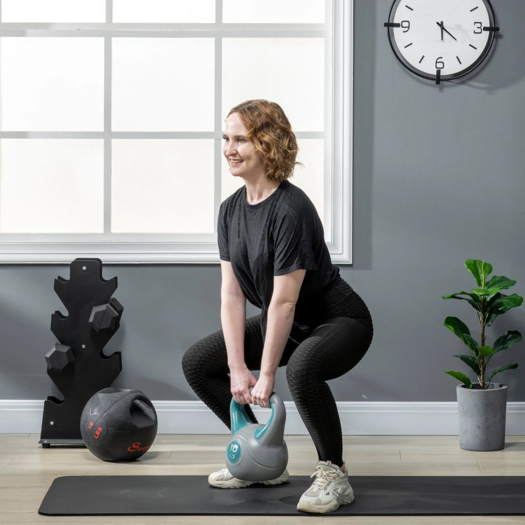 Kettlebell 10kg ¨C zephmum ¨C Sabbia, 22x16x26 cm