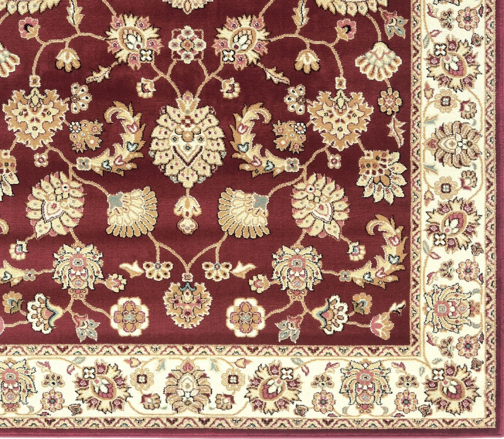 Tappeto BABIL cm.240x340 disegno classico orientale colore rosso e crema