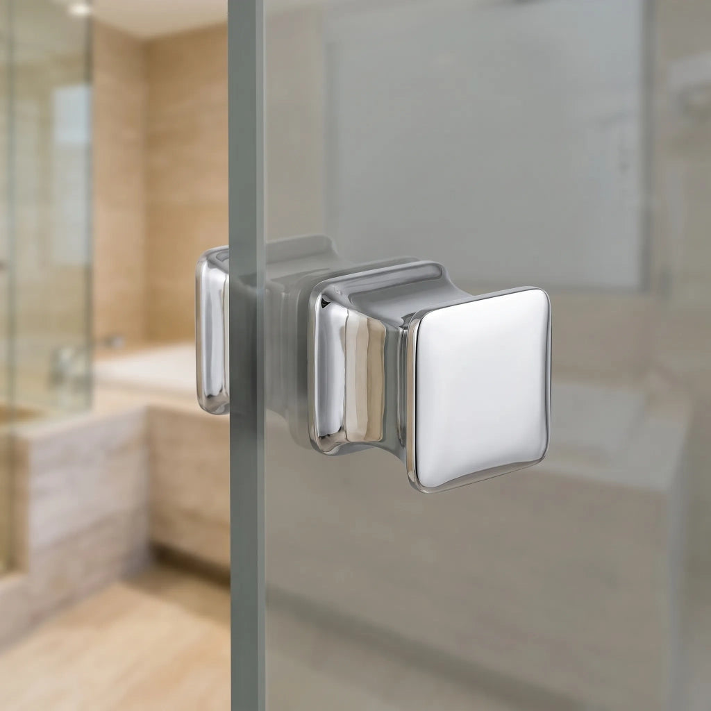 Maniglia Per Porta Doccia Rea 04 Chrome