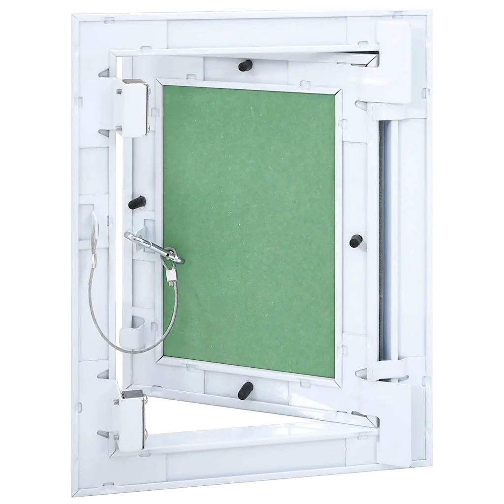 Pannello di Accesso Verde e Argento 25 x 30 cm 4018452