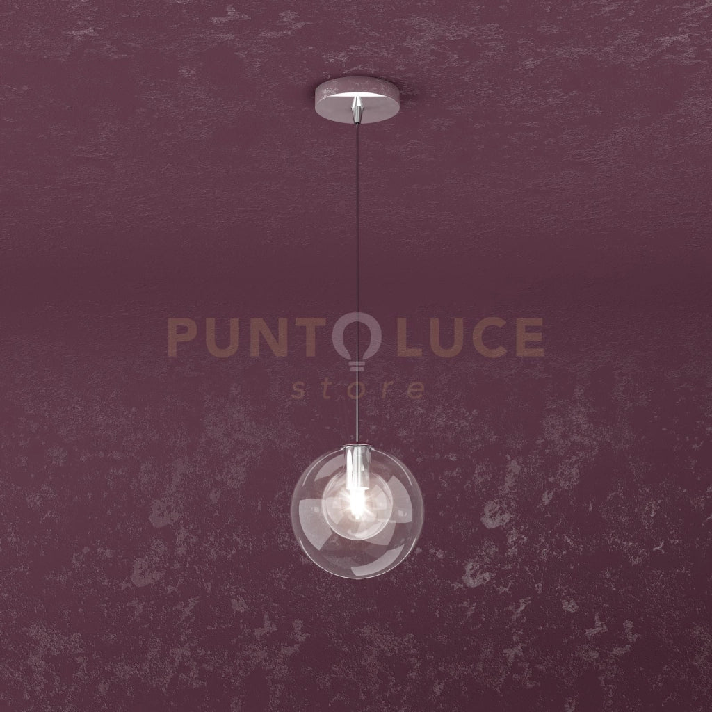 WILLOW SOSPENSIONE 1 LUCE VETRO TRASPARENTE 1098-S1-TR