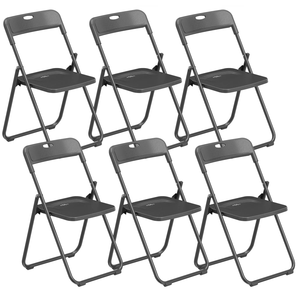 Sedia Pieghevole ¨C Minimal ¨C Plastica, Nero, 48.5x47x75 cm