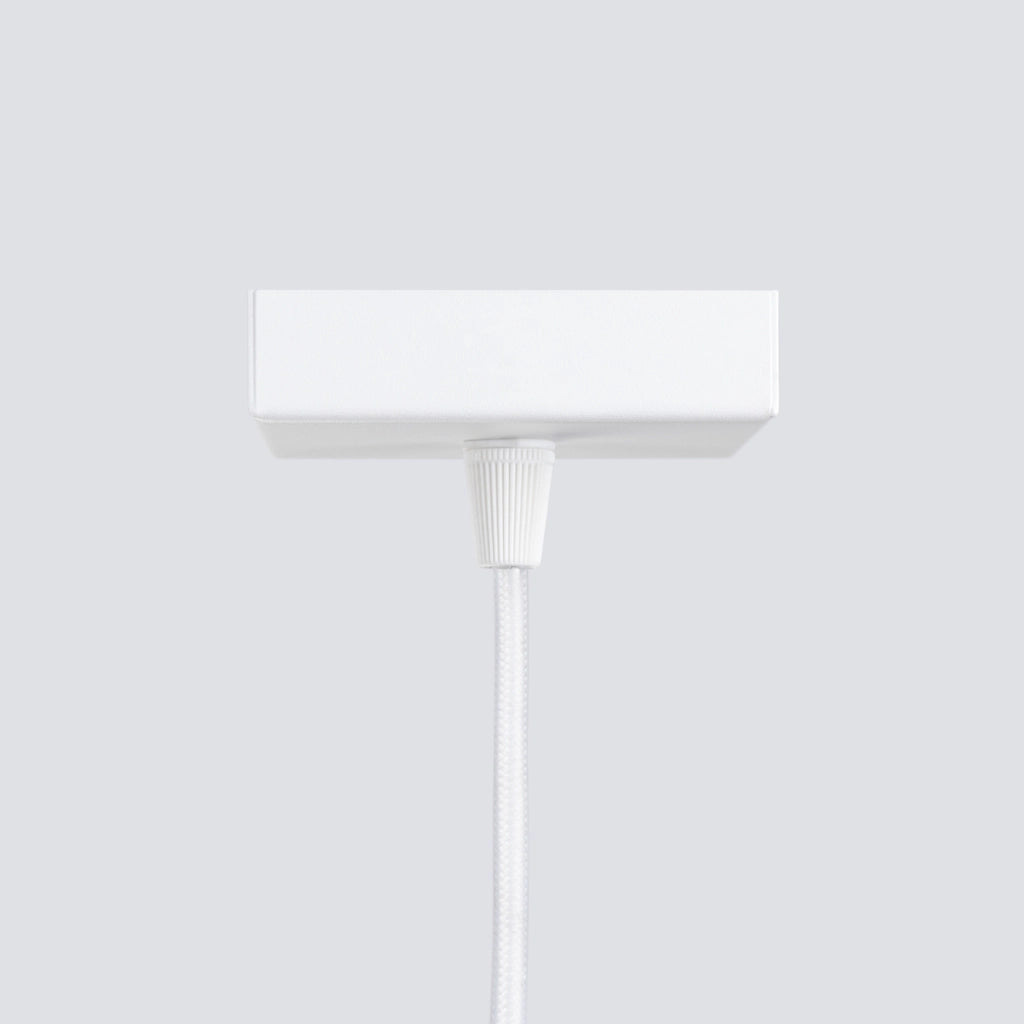 Lampada a sospensione KARBON 1 bianco