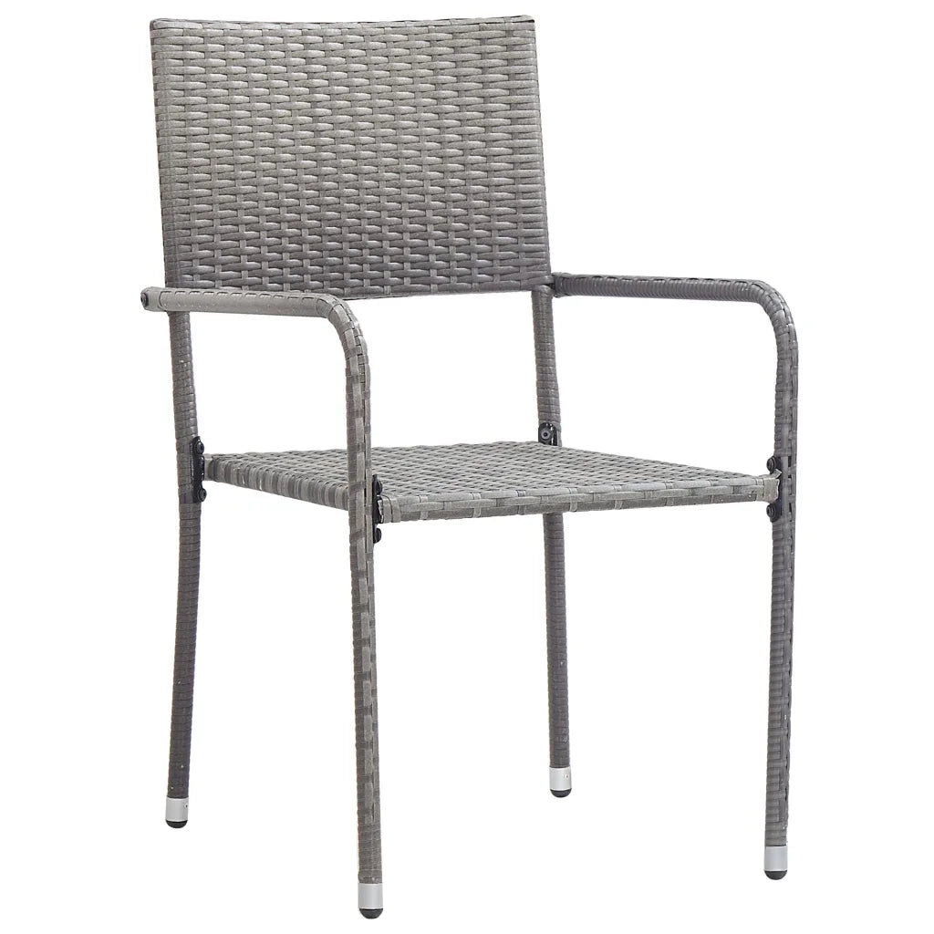 Set Mobili da Pranzo per Giardino 3 pz Grigio 3072480