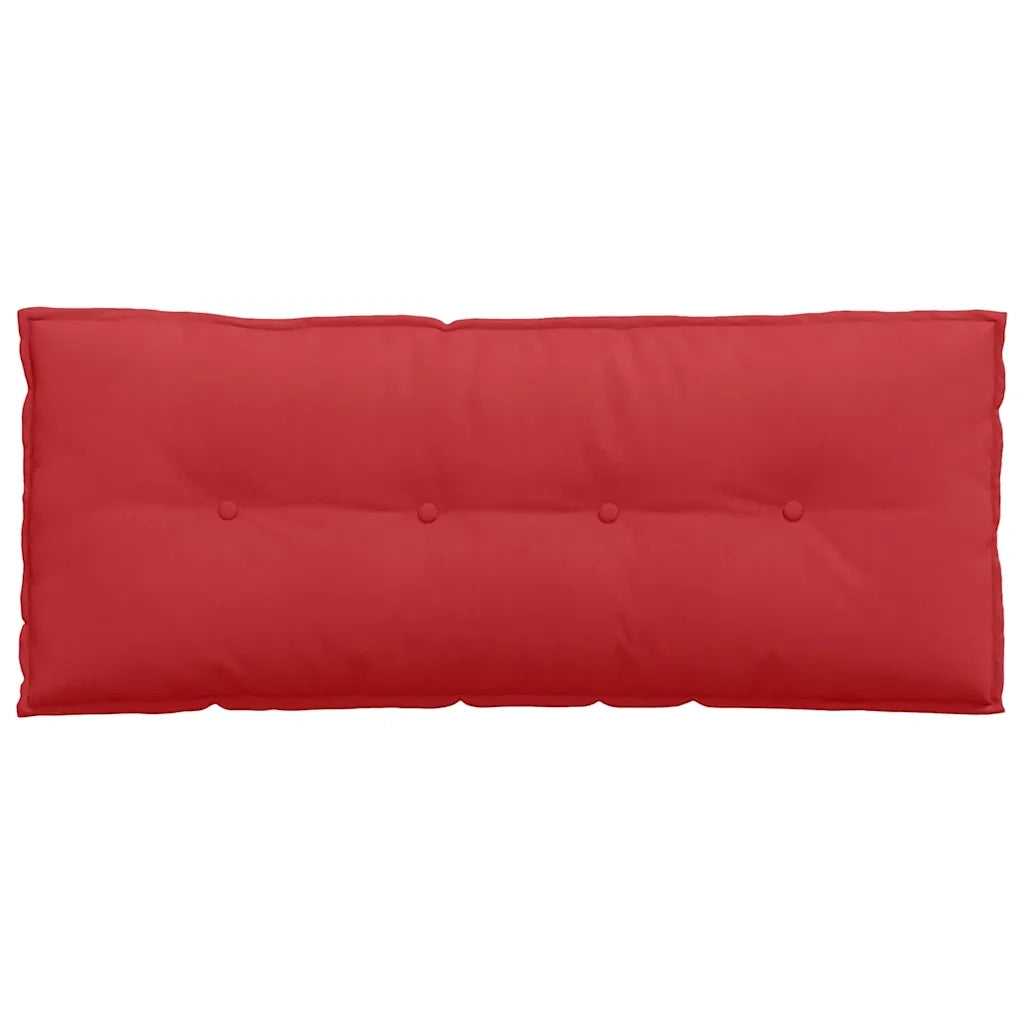 Cuscino per Schiena Rosso 120 x 19 x 50 cm Tessuto 42014799