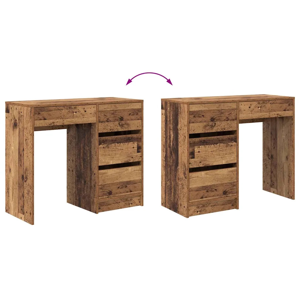 Scrivania Legno vecchio 90 x 37.5 x 75 cm Legno multistrato 869496