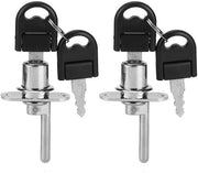 Sistema di Carreggiata per Mobili - 2 Pezzi - Inclusi 4 Chiavi - Diametro 16/19 mm - Adatto per Mobili - Qualità Elevata - Cassetto di Carreggiata