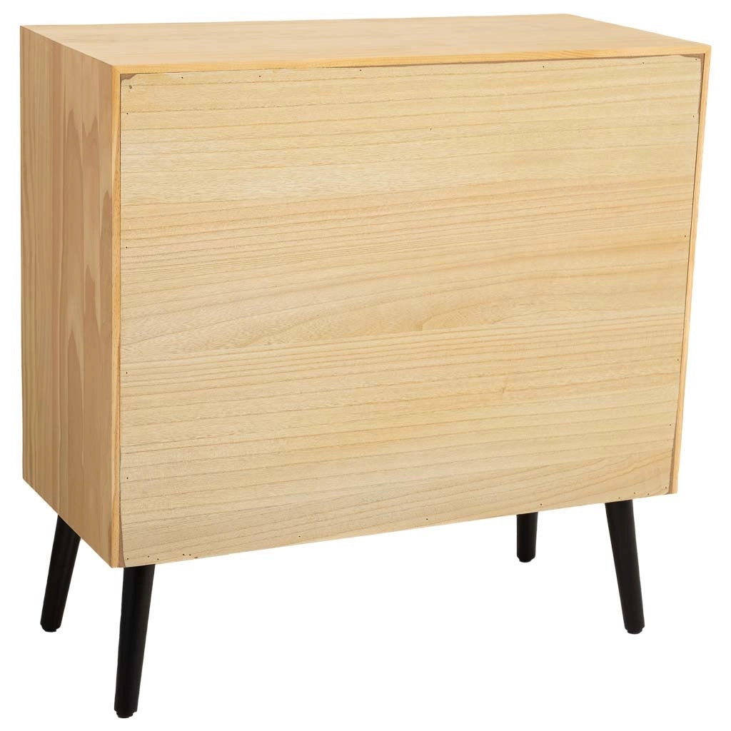 Comò in legno marrone 80x39.5x81