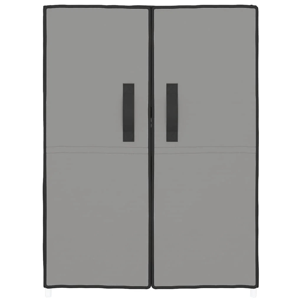 Scarpiera mobile contenitore per scarpe mobile ingresso/corridoio/soggiorno 60 x 28 x 90 cm tessuto grigio 02_0021775
