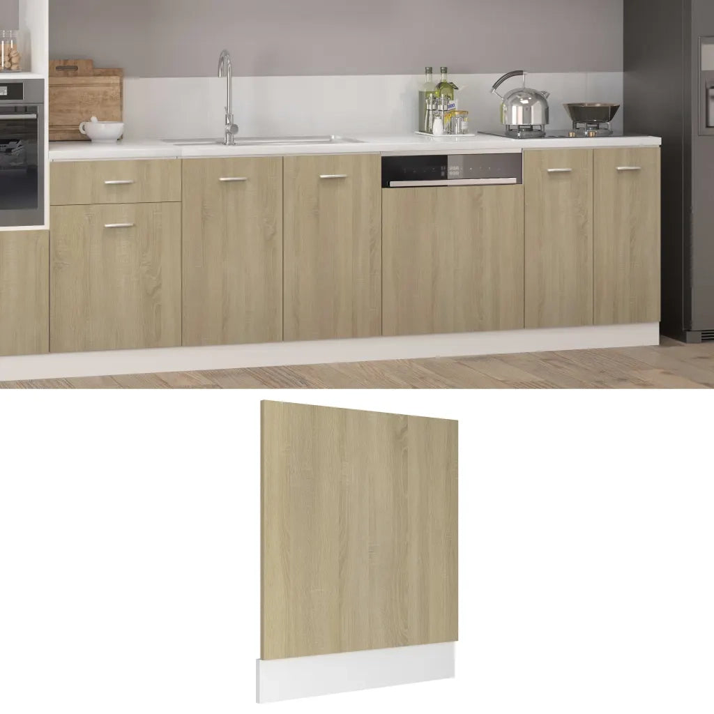 Pannello Lavastoviglie Rovere Sonoma 59,5x3x67 cm in Truciolato cod mxl 72425