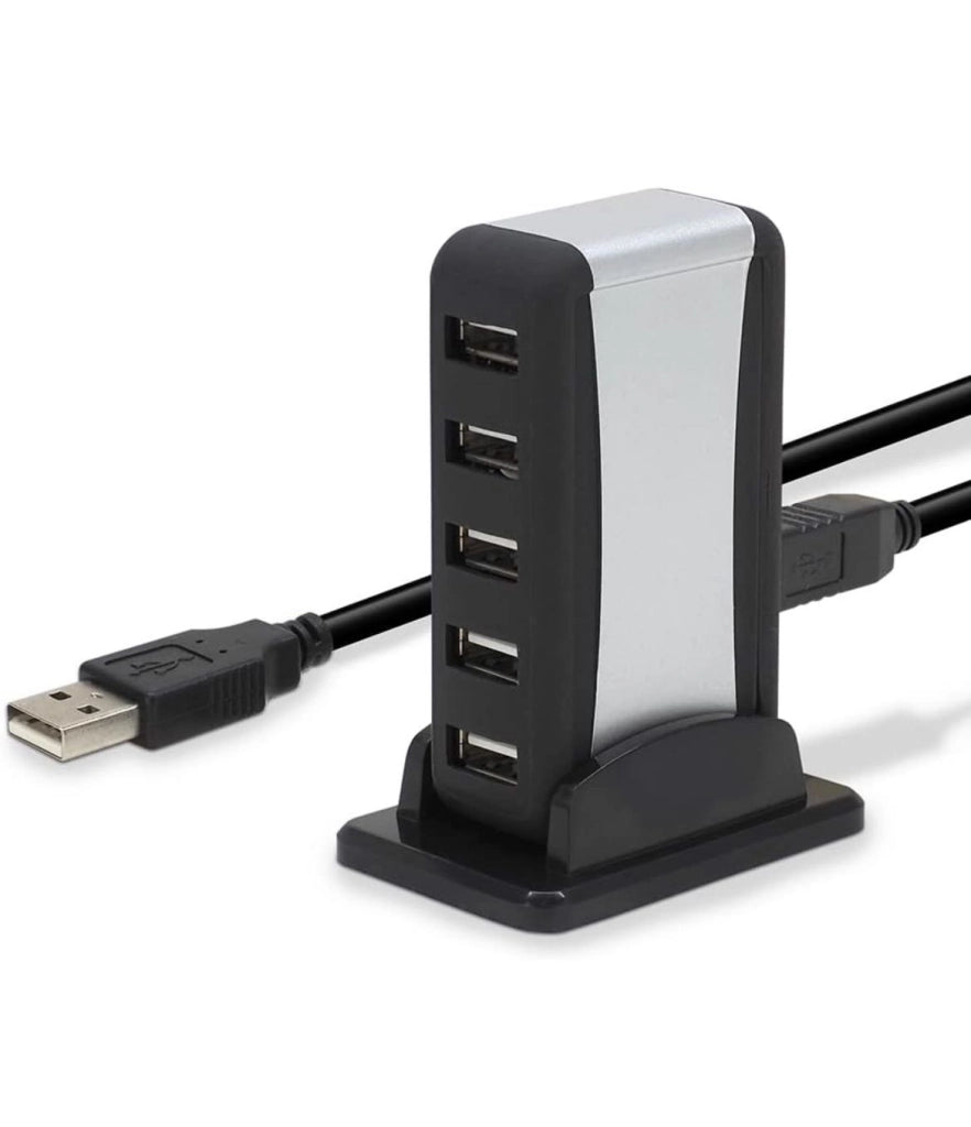 Hub USB 2.0 Splitter USB a 7 Porte Per Computer Desktop Notebook Tablet KOS-9019