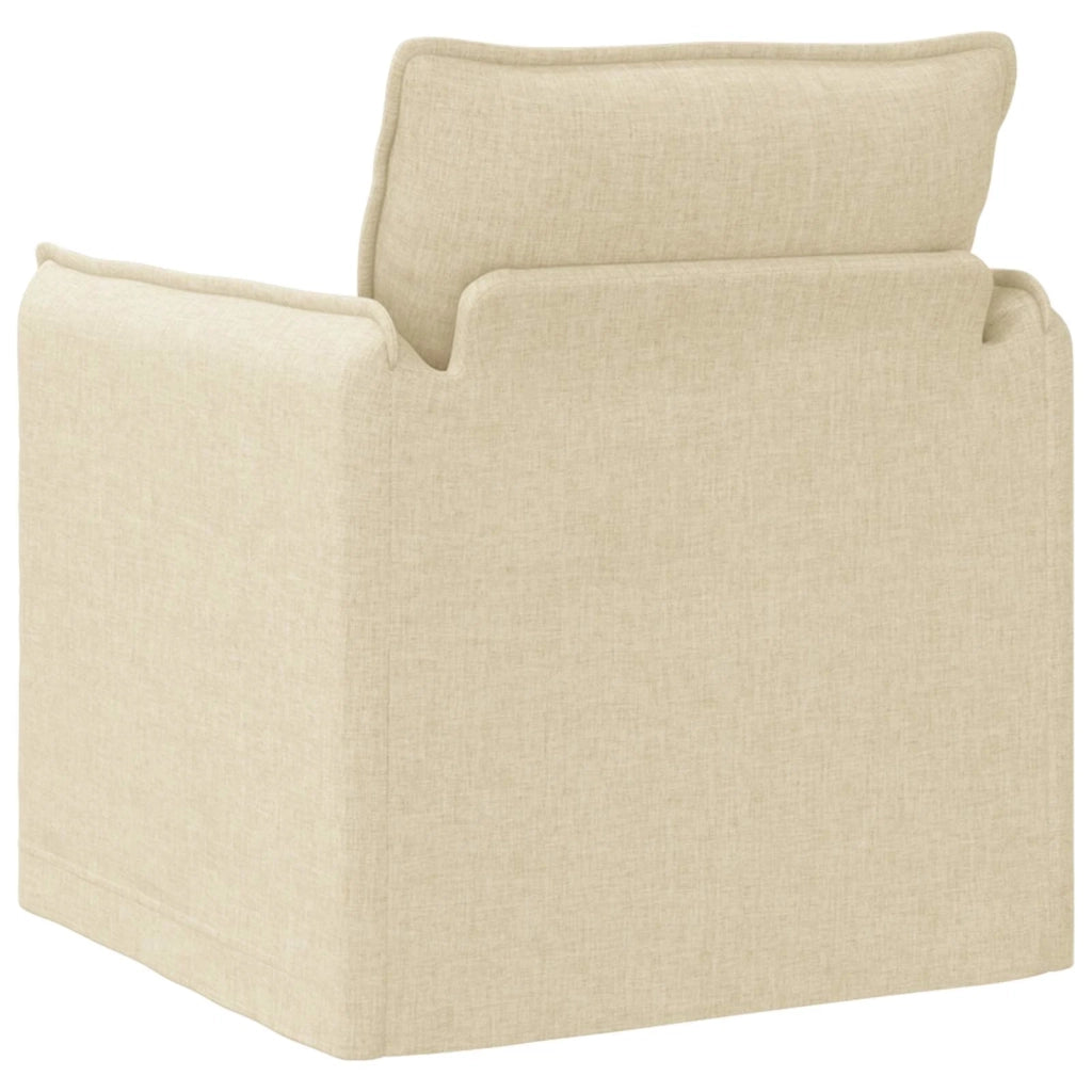 Divano Crema 195 x 82 x 85 cm Tessuto