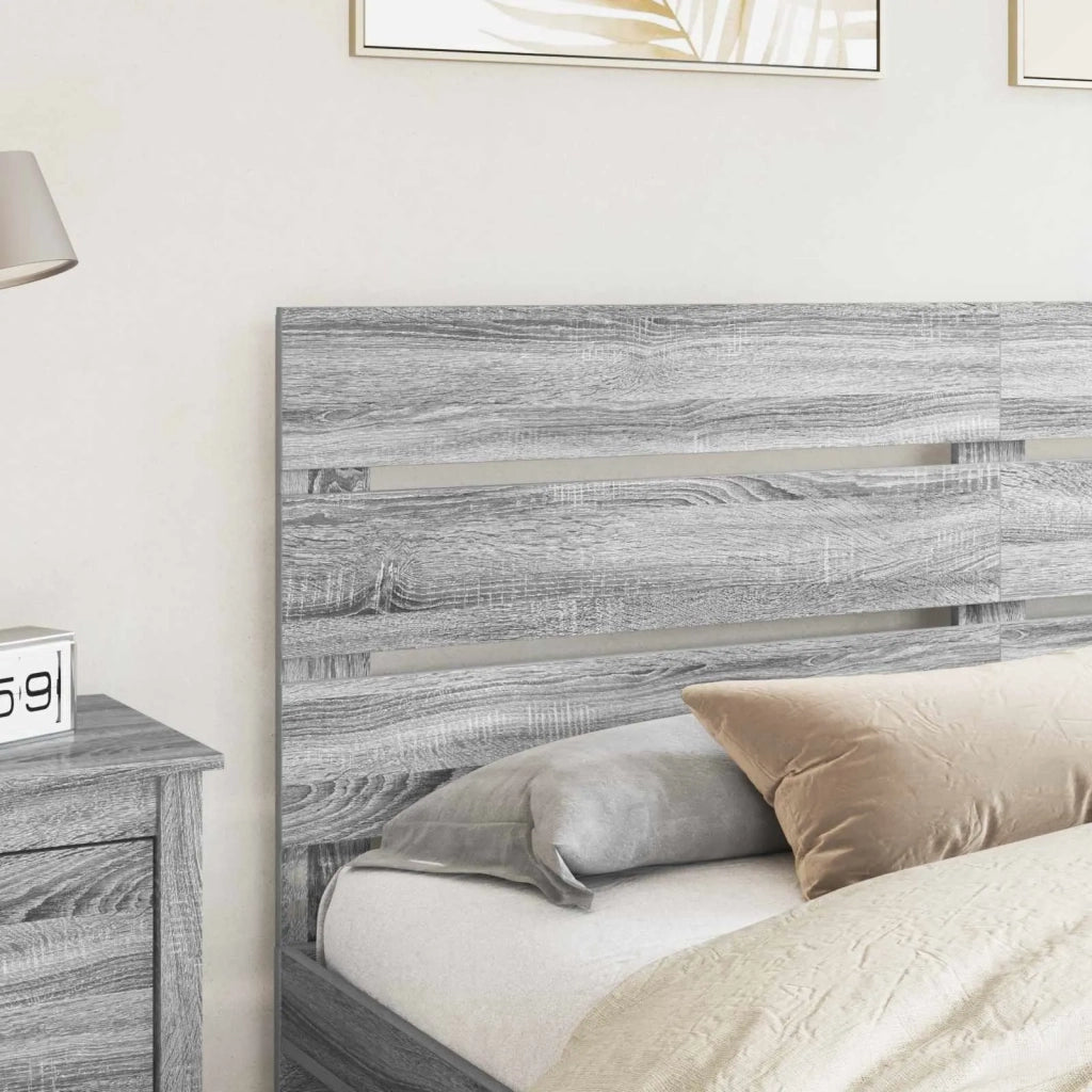 Testiera | Testata Grigio Sonoma Legno multistrato