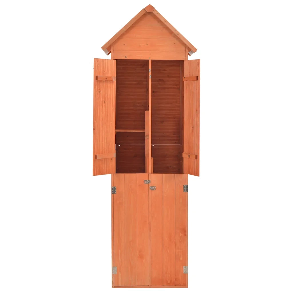 Capanno per Attrezzi in Legno 71x60x213 cm 170649
