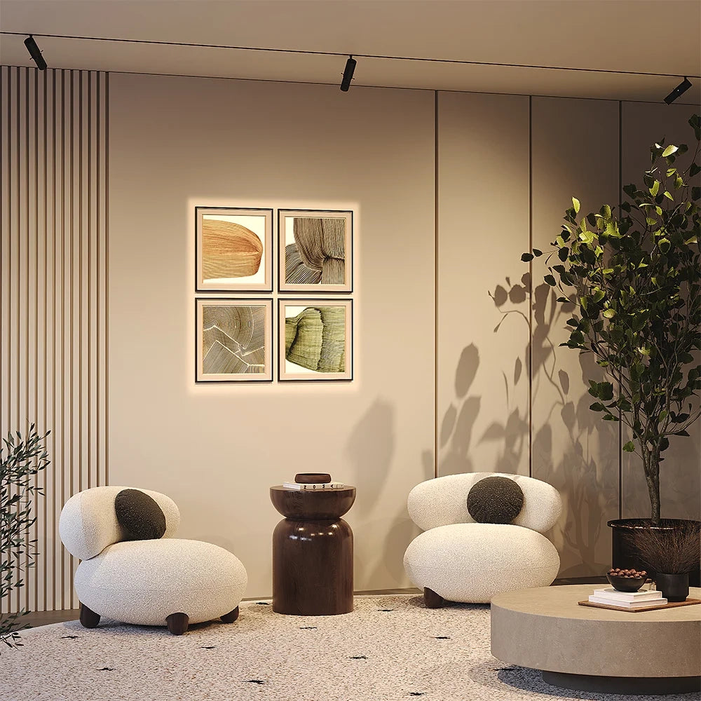 Maytoni Lampada da binario moderna Exility Gala 1 luce LED integrato nero alluminio