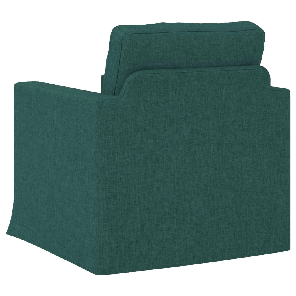 Divano Verde Scuro 78 x 78 x 80 cm Tessuto 42024351