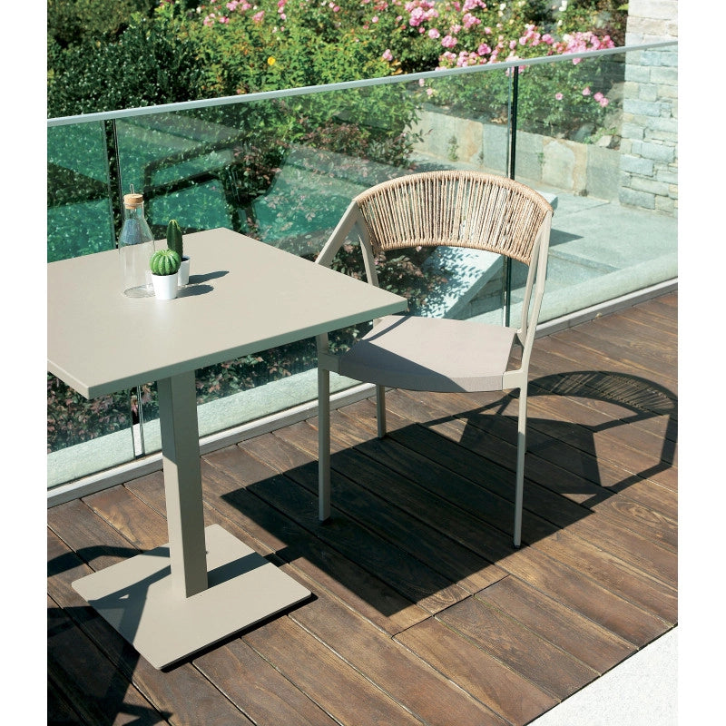 Piano In Alluminio 70X70 Antracite Moia