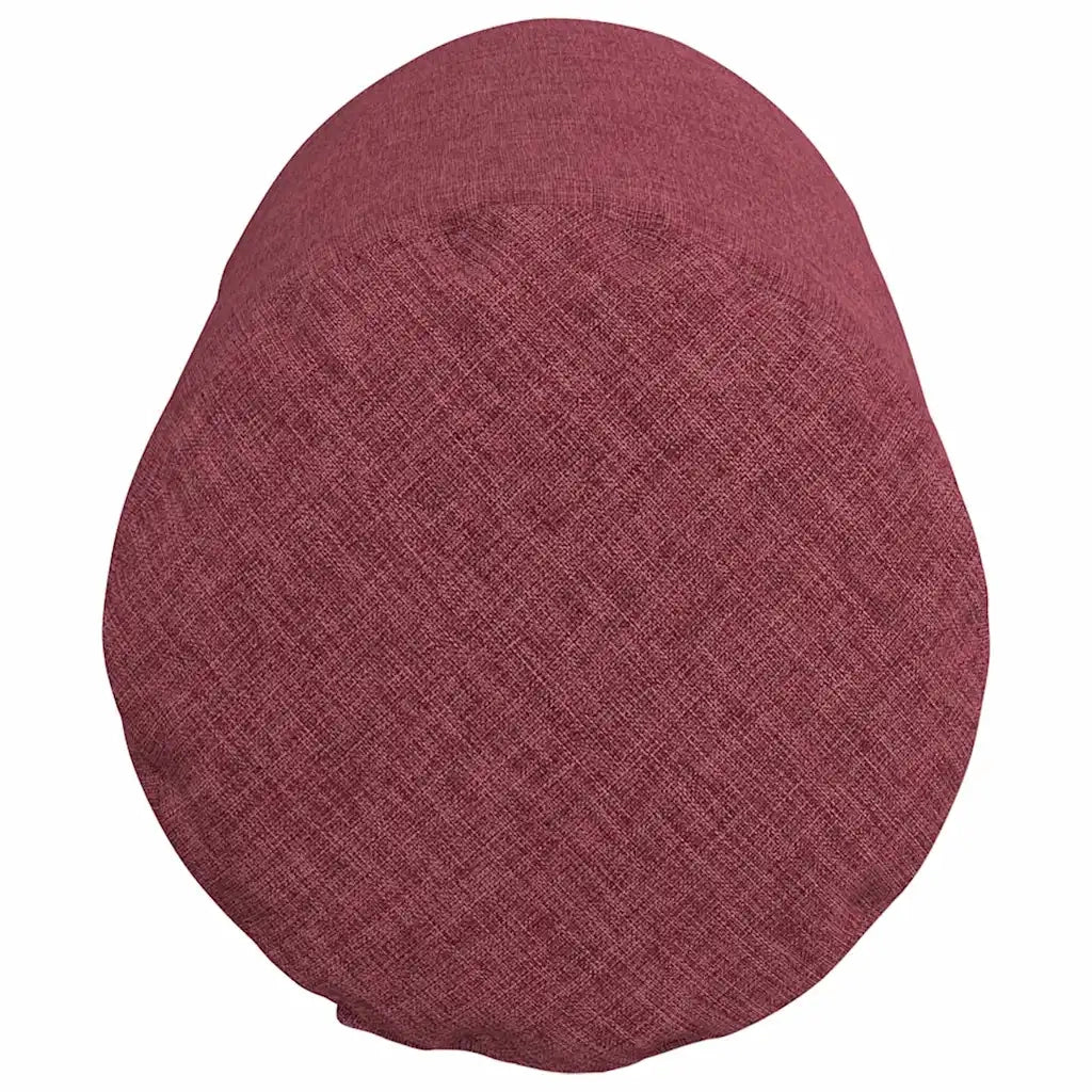 Cuscini a rullo 2 pcs Rosso Vino Ø 15 x 40 cm Tessuto 42014271