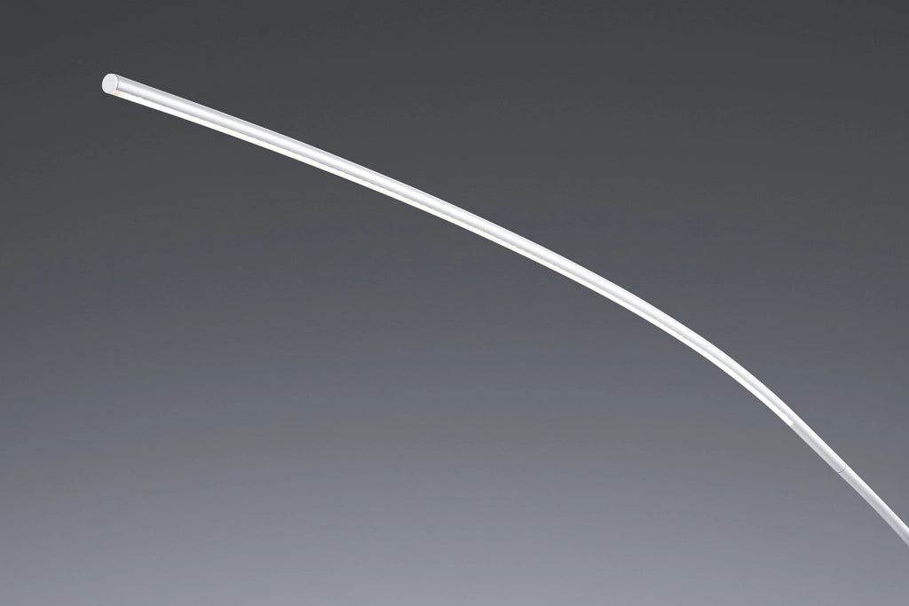 Lampada da terra ad arco LED Shanghai bianca Trio 18W