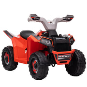 Quad elettrico per bambini ¨C zephmum ¨C 70x41.5x48.5 cm Rosso