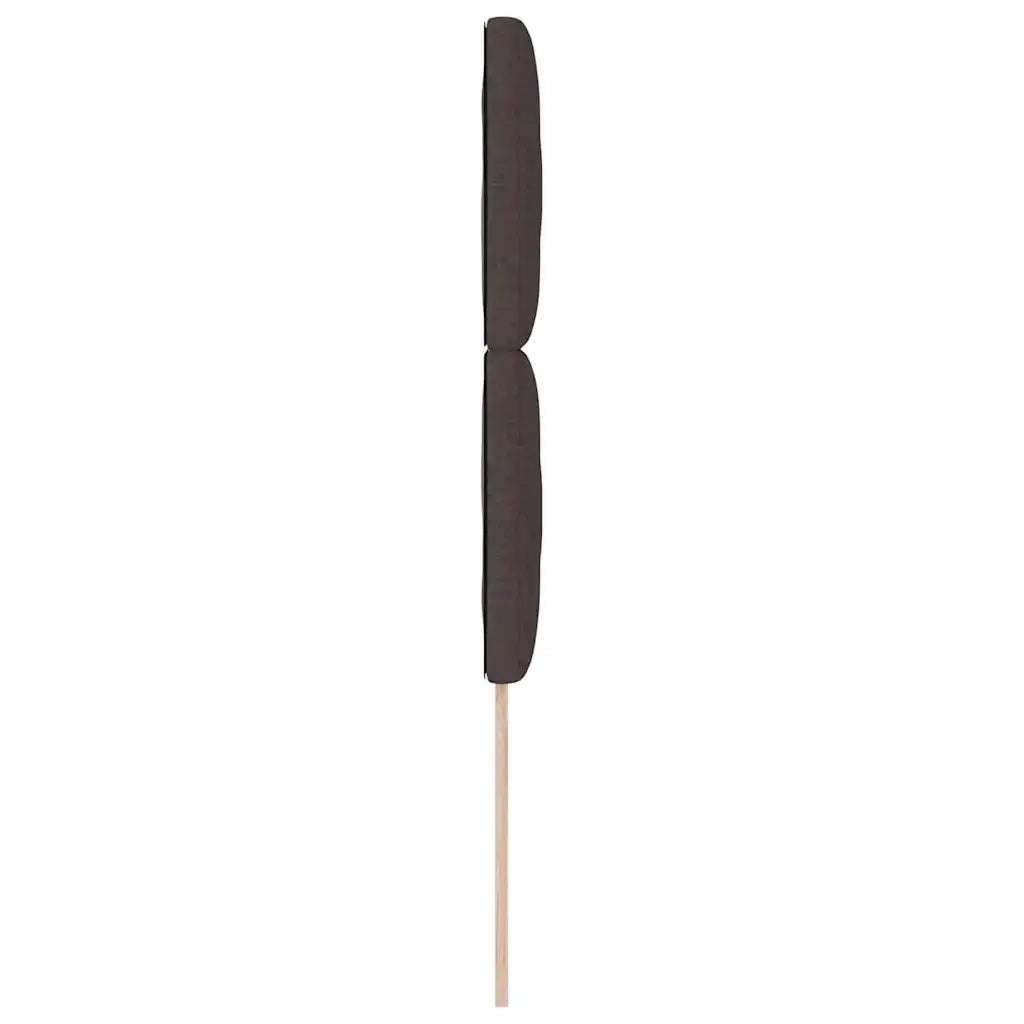 Testiera | Testata Marrone Scuro 100 cm Tessuto