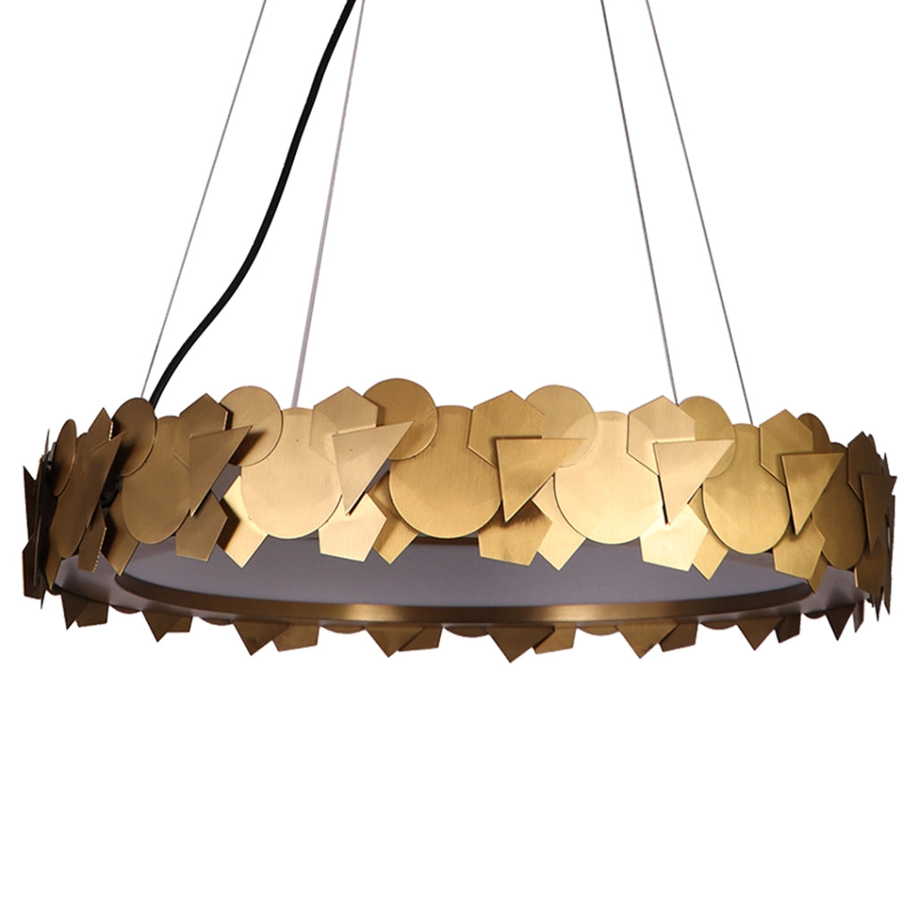 Lampada a sospensione Milagro SOHO LED 24W oro Ø50