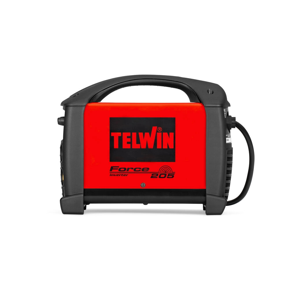 SALDATRICE INVERTER AD ELETTRODO MMA FORCE 205 VALIGETTA PLASTICA 200A TELWIN
