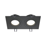 Faretto incasso soffitto Maytoni Atom DL024 2xGU10 nero