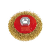 Spazzola circolare conica m14, diametro 120mm