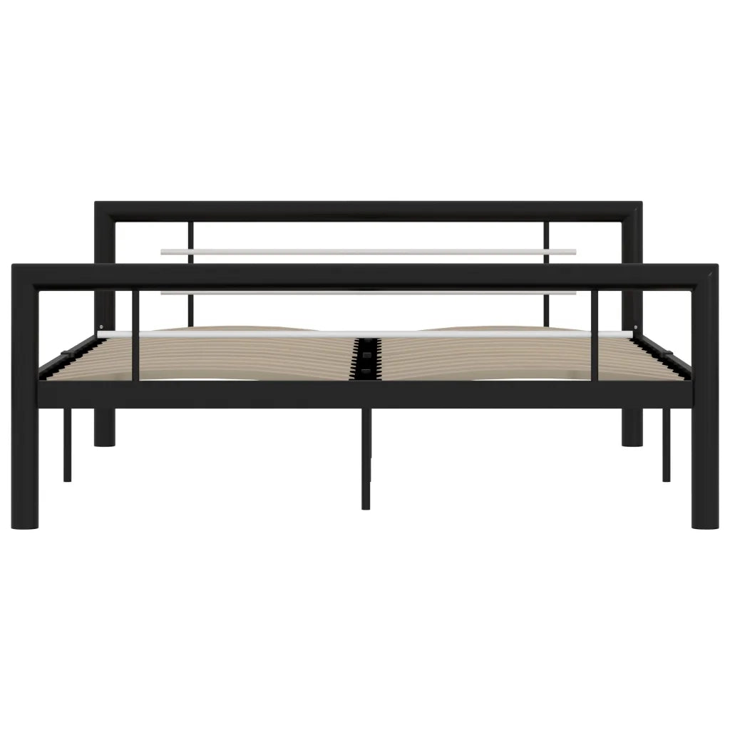 Giroletto Bianco e Nero in Metallo 120x200 cm 284552