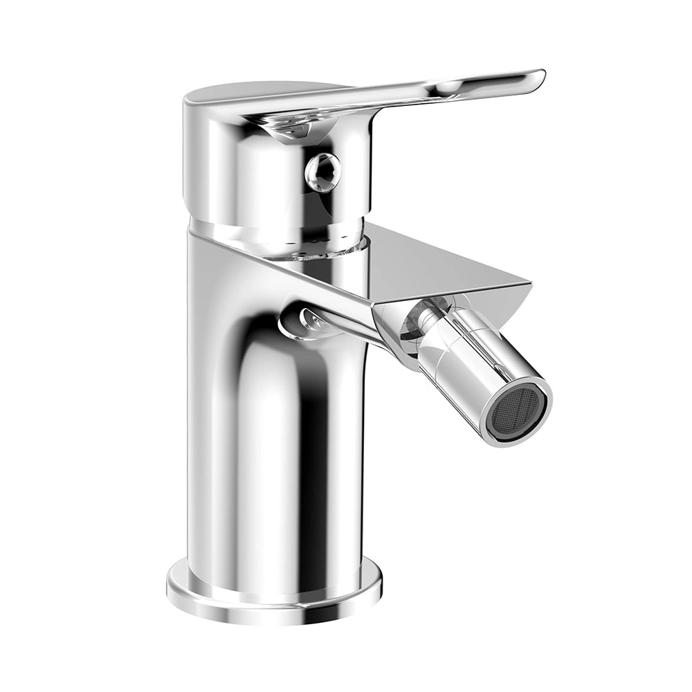 Miscelatore bidet in ottone cromato con piletta Linea Aurora