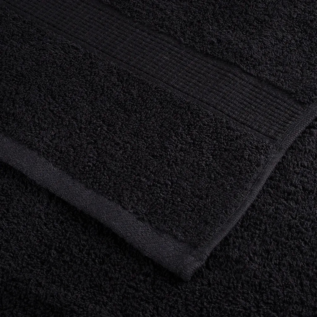 Set ASciugamani SOLUND 8 pz Neri 600 gsm 137548