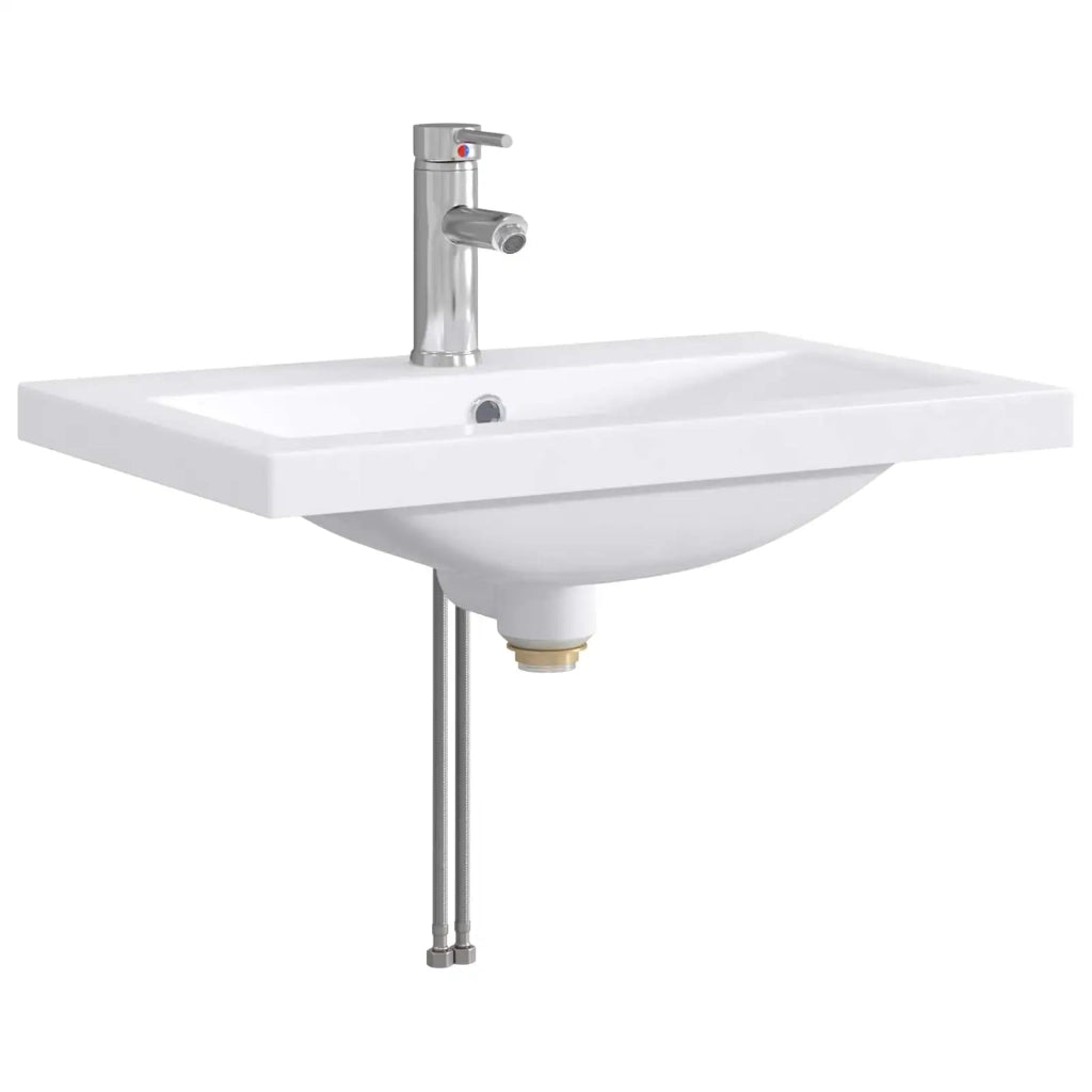Set di mobili per il bagno Grigio Cemento 81 x 40 x 84,5 cm 3404285