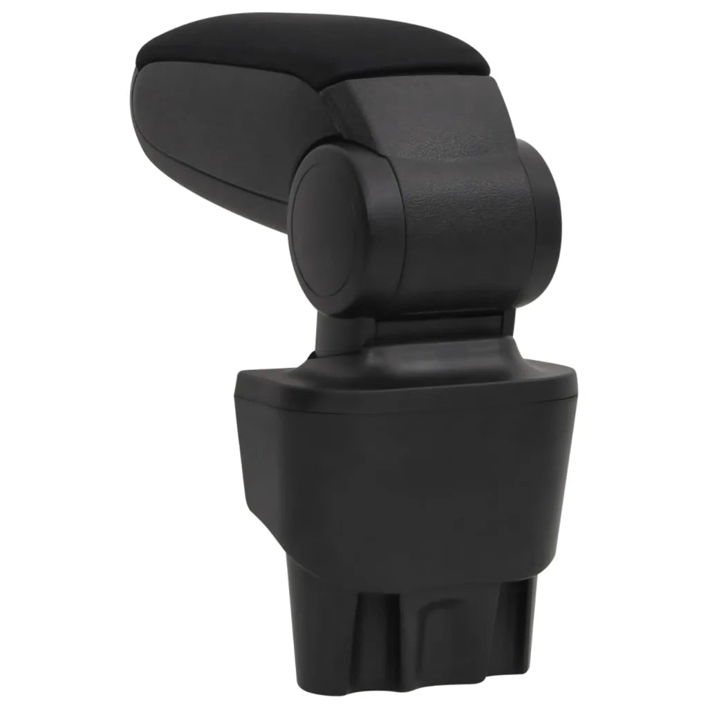 Bracciolo per Auto Nero 17x32x(35,5-52) cm in ABS 154671