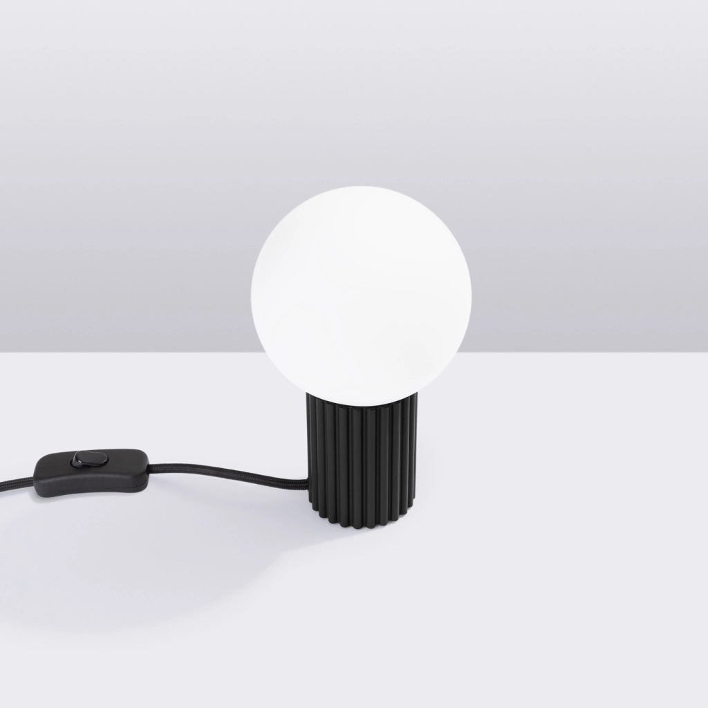 Lampada da tavolo HALO nero