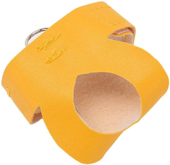 Accessori per uccelli - Cuscino per nido con pelle di cuoio - Cuscino per nido con corda - Maniglie antiscivolo - Corda elastica da 2 metri - Utilizzo flessibile - Regalo per animali domestici - Accessori per uccelli