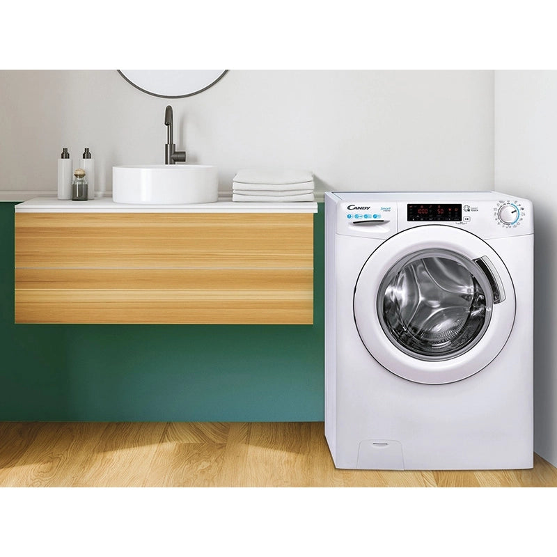 CANDY EY 1281DE/1-S LAVATRICE 8KG 1200 GIRI TECNOLOGIA NFC CLASSE D  EY1281DE/1-S